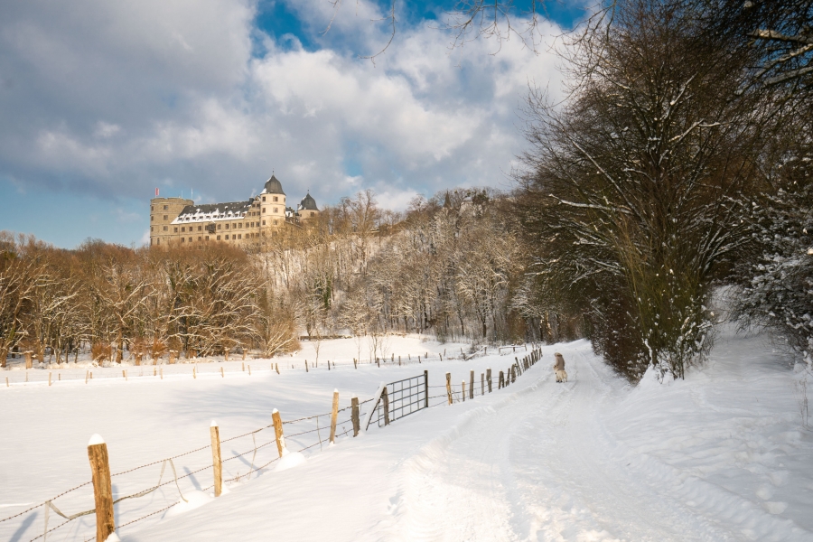Geschichte(n) entdecken - Vom 26. bis 30. Dezember 2022 können Familien kostenlos ins Kreismuseum Wewelsburg. (Foto Wewelsburg: André Heinermann)